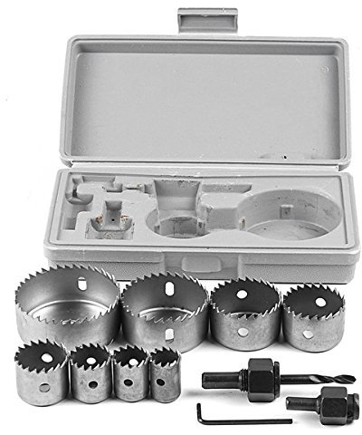 RanDal 11Pcs 19-64Mm Hole Saw Cuttter Drill Bits