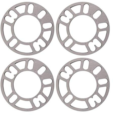 BESPORTBLE 4 separadores de rueda, placa de aleación, aluminio, 4 y 5 piezas, para Autocar Universal