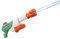 Nerf Super Soaker Hydro Frenzy Water Blaster, Wild 3-In-1 Soaking Fun, Adjustable Nozzle, 2 Water-Launching Tubes