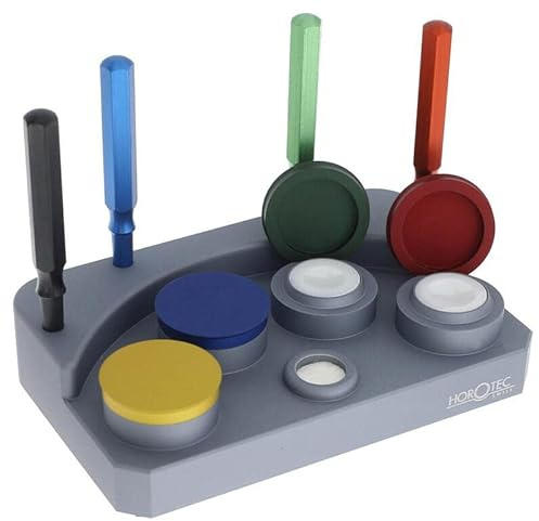 KD89 Horotec MSA17.103 - Huilier Complet en Aluminium avec 4 Godets en céramique + 4 Pique-Huile en Aluminium