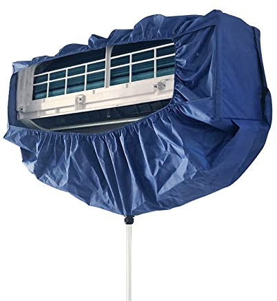 CUSMA Couvercle De Nettoyage De Climatiseur Mural, Sac De Protection De Lavage Étanche À La Poussière pour Climatiseur 2-3P