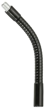 PATIKIL 6 Gooseneck, 3/8 Female to Male Thread Metal Universal Hose Flexible Arm Gooseneck Tube Extension Holder for Action Camera, Phone, Microphone, Black