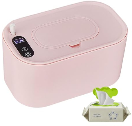 Feuchttücher-Heizung, USB-Baby-Feuchttuchwärmer, tragbarer Baby-Feuchttuchwärmer, große Kapazität, Feuchttücherspender, verstellbare Wischheizung, konstante Temperatur, Windel-Wärmer für Auto