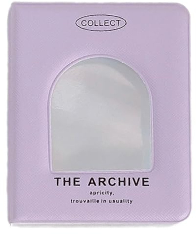 Small Card Holders Album 40 Pocket Collection Photocard Book for Kids and Adult Portable Photo Binder with Clear Sleeves