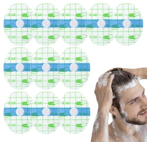 Wasserdichte Baby-Ohraufkleber – Badeschutzflicken für Shampoo und | Schwimmen, inklusive 100 Stück für Kinder, Erwachsene, ältere Menschen, Einweg-Ohrstöpsel