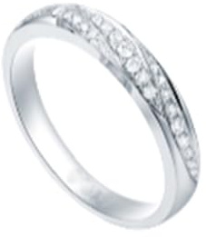 Tolldek Trauringe Platin PT950, Weiß Labor Erstellt Diamant Klassiker Hochzeitsring Rundschliff, Echtes Freundschaftsringe Platin, Gr.56 (17.8)