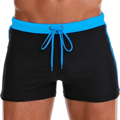 Smatstyle Costume da Bagno Uomo Pantaloncini Mare da Nuoto Calzoncini da Bango Asciugatura Rapida Elastico con Coulisse e Fodera Rete Piscina Boxershorts Resistenza al Cloro Spiaggia