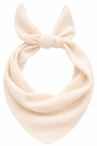 stylx Damen Mini-Dreieckstuch Musselin, leichtes Halstuch Schal zum täglichen Tragen, 90 x 30 cm, Deckenschal jede Jahrezeit für Frauen und Mädchen MADE IN ITALY