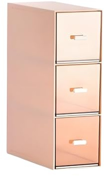 Caja Para Bolsitas Encimera, Organizador Bolsitas Con Cajones, Organizador Té Con Cajones Transparentes, Contenedor Para Cápsulas Café Té, Para Conservación Del Té y El Café(Rosa)