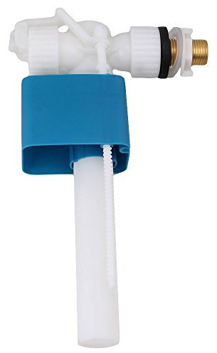 BQLZR 0.79inch Thread Diameter Toilet Cistern 1/2BSP Side Entry Fill Ball Valve