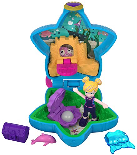 Mattel Polly Pocket FRY33 Tiny Places Pollys Aquarium