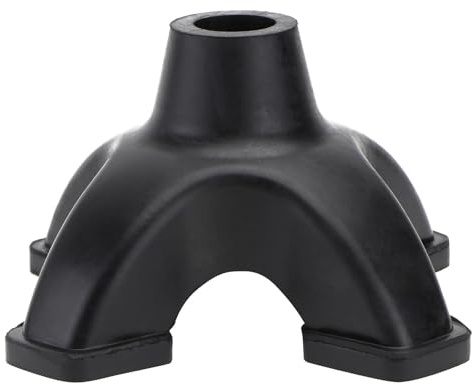 Cojín de muleta para bastón Resistente de 19 mm con Cuatro Patas de Goma para bastón ()