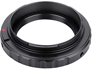 EBTOOLS T-Ring Adapter Mount for EF DSLR Cameras (650D, 60D, 550D) - T2 Aluminum Lens Adapter