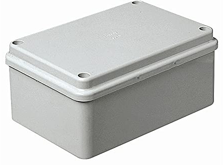 DOJA Industrial | SCATOLA DERIVAZIONE ESTERNA LISCIA | Quadro Elettrico | 190x150x70 | Scatola Elettrica da Esterno Impermeabile | Scatola Stagna Derivazione per Cavi Elettrici | Cassetta Derivazione