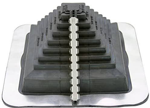 MASTER FLASH Multi-Flash Square Dachdurchdringung zum Schutz Gegen Eindringen von Wasser Rohrmanschette Dachdurchführung Rohrdurchführung Dichtungsflansch für Blechdachdeckungen Epdm No. 1 20-115mm
