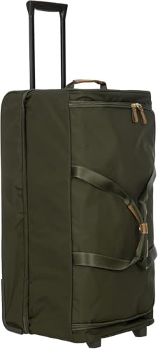 Bric's XTRAVEL-ROLLINGDUFFEL-Parent, Oliv/Blatt für Mich (Leaf It to Me)