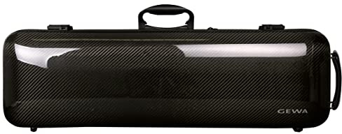 GEWA Violinkoffer Idea 1.8 schwarz/schwarz Carbon, mit zusätzlichem Seitengriff, Made in Germany