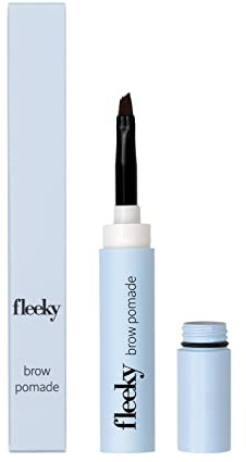fleeky Brow Pomade - Cremige Augenbrauen Pomade für perfektes Ausfüllen und Definieren mit mattem Finish in drei verschiedenen Farben Konturen nachzeichnen für natürlich aussehende Eyebrows (brown)