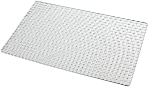 TIYGHI Grillroste Antihaft-Grillmatten, Kochutensilien, Edelstahl, Grillrost, Maschennetz, Grillrost, Grillmatte, Liner, Zubehör, Grillwerkzeug (Color : 60X40cm)