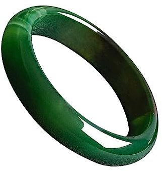 Ailan Handgefertigte Jade Armreifen – Atemberaubender Schmuck für Frauen. Armband für Frauen. Stein für Frauen. Armband. Frauen Jade Armband