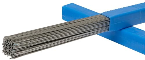 1kg VA Edelstahl Schweißstäbe - Länge 1000mm, V4A 1.4430 316L - WIG, MIG/MAG (⌀ 2,4 mm)