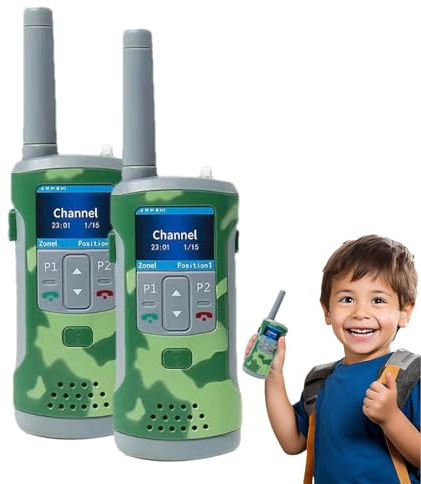 Uhngw Walkie-Talkies mit großer Reichweite,Walkie-Talkies mit großer Reichweite | Leichtes Outdoor-Interphone-Spielzeug | Kleines Eltern-Kind-Interaktionsspielzeug, tragbare Nestling-Walkie-Talkies