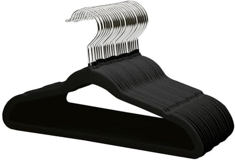 ManGotree Perchas de terciopelo prémium de 35 cm para niños, paquete de 22 perchas antideslizantes para ropa infantil, ahorro de espacio con gancho giratorio de 360°, para niños pequeños, jóvenes