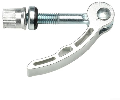 Quick Release Screw for Bicycle SeatPost Clamp Skewer Bolt Clip, Convenient Adjustment (m6x55mm black)