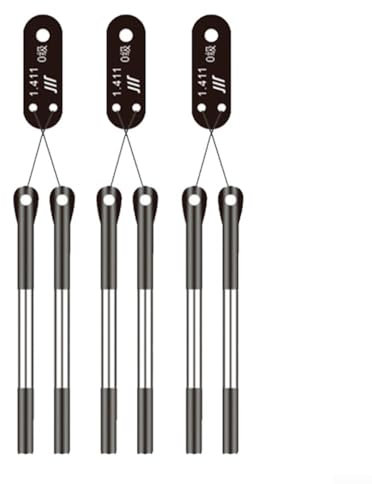 Jauge à trois aiguilles en acier carbone pour mesure de précision du diamètre extérieur du filetage D 0 118 0 572 (0,185)