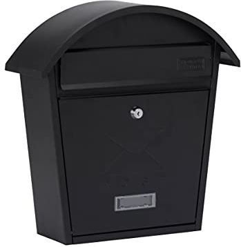 Sterling MB06 - Cassetta delle lettere classica 2, colore: Nero