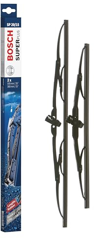 Bosch Wiper Blade Super Plus SP20/15, Length: 500mm/380mm − Set of Front Wiper Blades