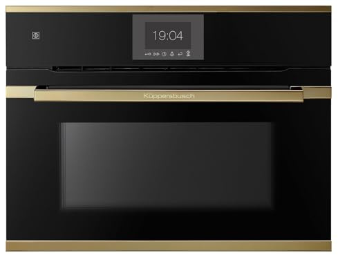 Küppersbusch CBM 6550.0 S4 K-Series. 5 Compact Backofen mit Mikrowelle Schwarz/Gold