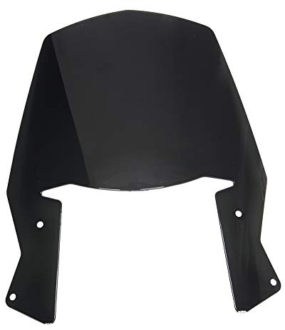 XX eCommerce Motorrad Neue ABS Kunststoff Windschutzscheibe Windschutzscheibenabweiser Schutzabdeckung für KTM Duke 690 2008-2019 Duke 690 R 2010 2011 2012 2013 2014 2015 2016 2017 2018 (Schwarz)