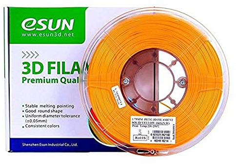 eSun FIL0132 Silk PLA 3D Print Filament, Jacinth