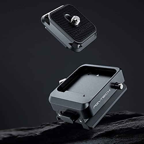 PGYTECH Schnellwechselplatte kompatibel mit DJI RS 3 Mini/DJI RS 3 Pro/DJI RS 3/DJI RS 2/DJI RSC 2 Gimbal Base Aka Interface