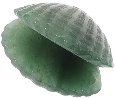 Angoily Kristallsteinschale Ozeandekorationen Muscheln Zubehör für Aquarien Wohnkultur Bastelmaterial selber Machen Bastelzubehör selber Machen Aquarium Hülse Schmuck Tablett Statue