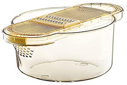 Portable String Vegetable Chopper - Vegetable Chopper Dicer Cutter Dicing Machine, Potato Onion Garlic Chopper with Container, Food Processor Small, Veggie Slicer Cutter Grater, Cheese Chopper Mini