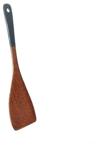 Lot de 33 cuillères de cuisine en bois à long manche pour la cuisine, la soupe, le riz