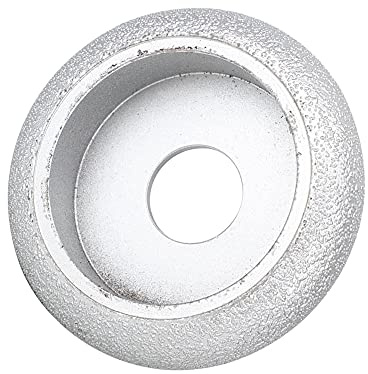 Muela Abrasiva de Diamante Soldada de 7,3 Cm, Abrasivos de Diamante Afilados, Alta Eficiencia para Piedra, Mármol, Cerámica, Muela Abrasiva de Amoladora Angular para (Muela