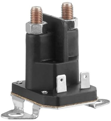 cyclingcolors 1x Solenoid Automatisches Starterrelais Magnetstarterrelais kompatibel mit GGP Castelgarden Stiga Mountfield 18736100/0 187361000 4-poliges für Rasenmäher Rasentraktoren Traktor