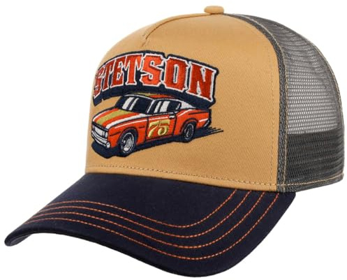 Stetson Muscle Car 75 Truckercap Stoffcap Snapback Herren Sommer Winter