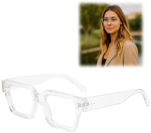 1 Pièces Lunettes anti lumiere bleue,Lunettes de Lumière Bleue Lunettes Ordinateur Protection Radiation Lunettes Gaming Protection UV Anti-fatigue oculaire Lentille Cadre Léger Homme Femme