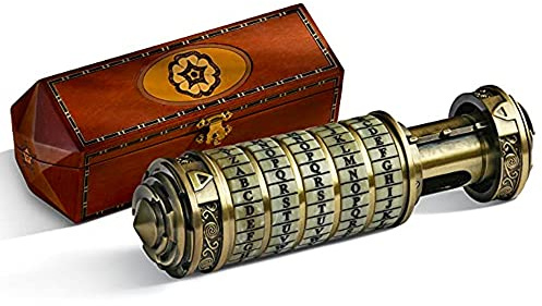 The Noble Collection Da Vinci Code Cryptex, 1:1¬†Scale, Prop, Replica (Costume Accessory)