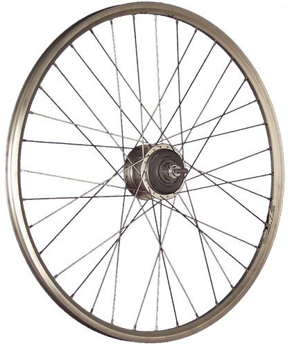 28 Zoll Hinterrad Zac2000 Hohlkammerfelge Shimano Nexus Inter-8 Nabenschaltung Silber