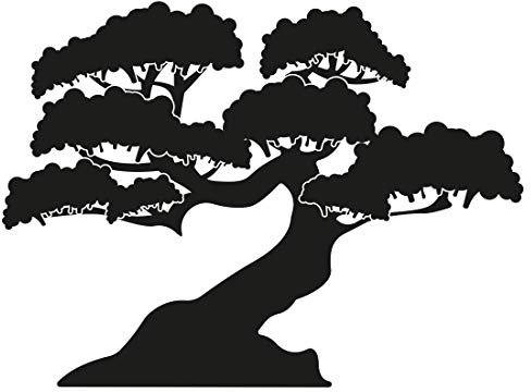 Wandtattoo Baum 003 XL - 125cm x 93cm - Duvar Tattoo - 23 mögliche Farben