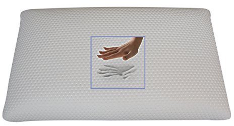 Orthopädisches Visco Reise Kopfkissen Visko Baby + Kinder Kissen 40 x 24 x 12 cm Memory Schaum Reisekissen Kinderkissen Babykissen Nackenstützkissen Schlafkissen softes / weiches Viscokissen