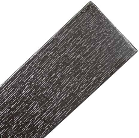 Fensterleiste schokobraun 30 mm breit 6 m lang 2,5 mm dick Flachleiste Abdeckleiste Dekor Leiste farbig