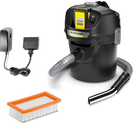 KÄRCHER Aspirateur Eau et Poussière WD 5 V-25/5/22 1100W, Cuve 25L, Fonction Soufflerie, Nettoyage Filtre, Câble 5m, Flexible 2.2m