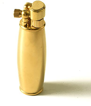PENNY73 Briquet Vintage Fait à la Main Mini Personnalisation Machines en Cuivre Pur Briquet à Kérosène Antique Rétro (sans Carburant)