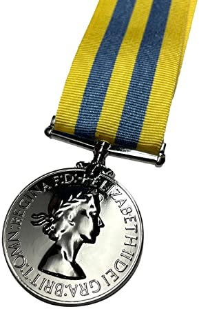Hornbeam Militaria Replica Queens Korea Medal, Korean War 1950-1953